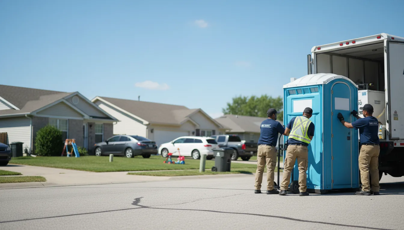 Standard Porta Potty Rentals in Moberly, MO near me